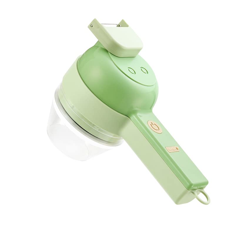 Electric Vegetable Cutter Set 4 in 1 Portable Rechargeable Wireless Food Processor D651