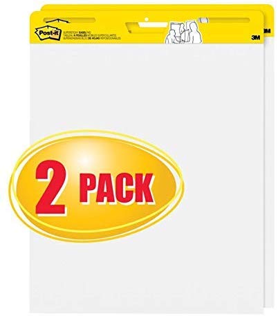 White Easel Pad 25" X 30" 30 Sheets E87633