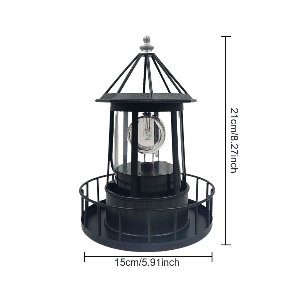 Solar Powered Rotating Garden Light X13293