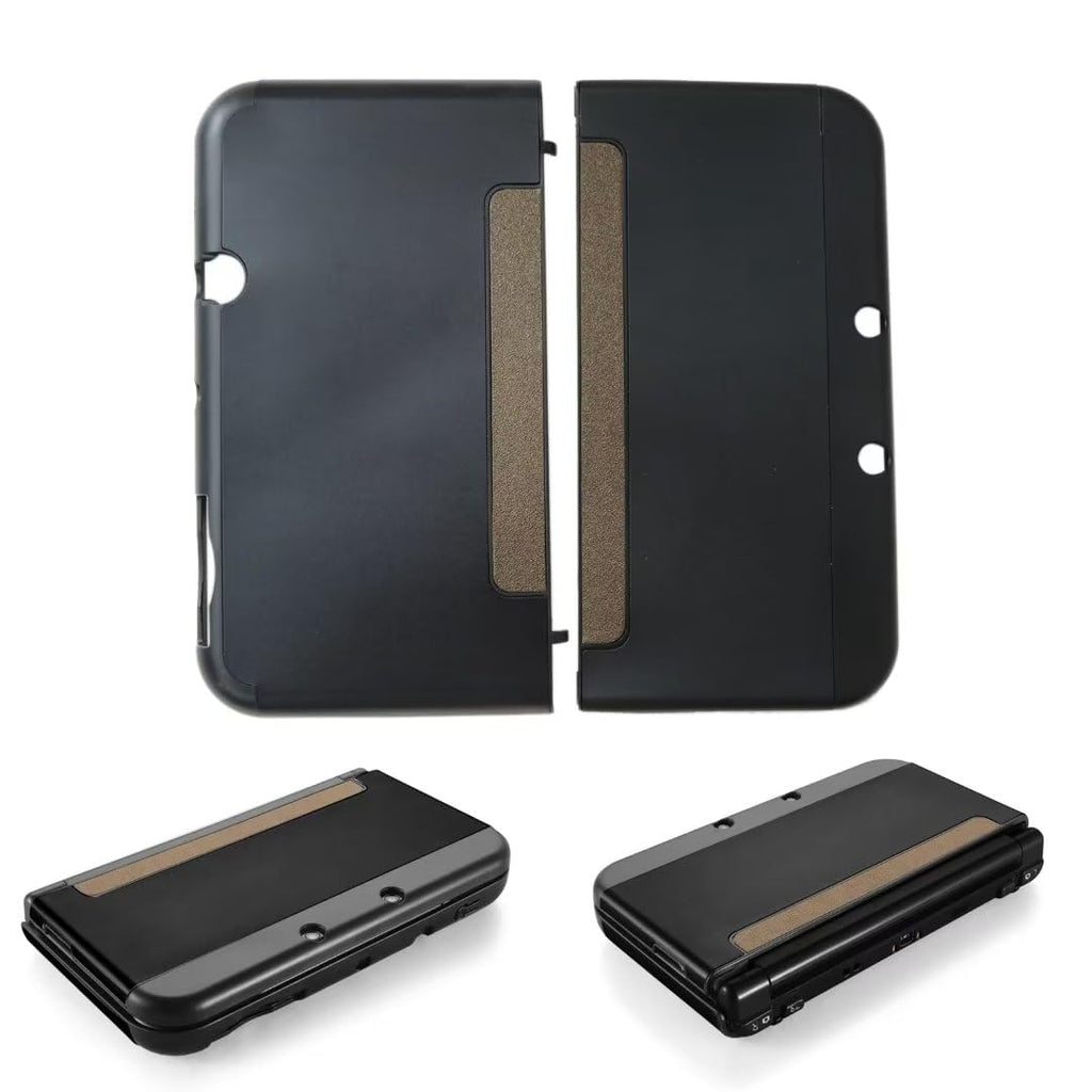 Hard Shell Protector Case Cover for Nintendo 3DS LL XL - Black S907