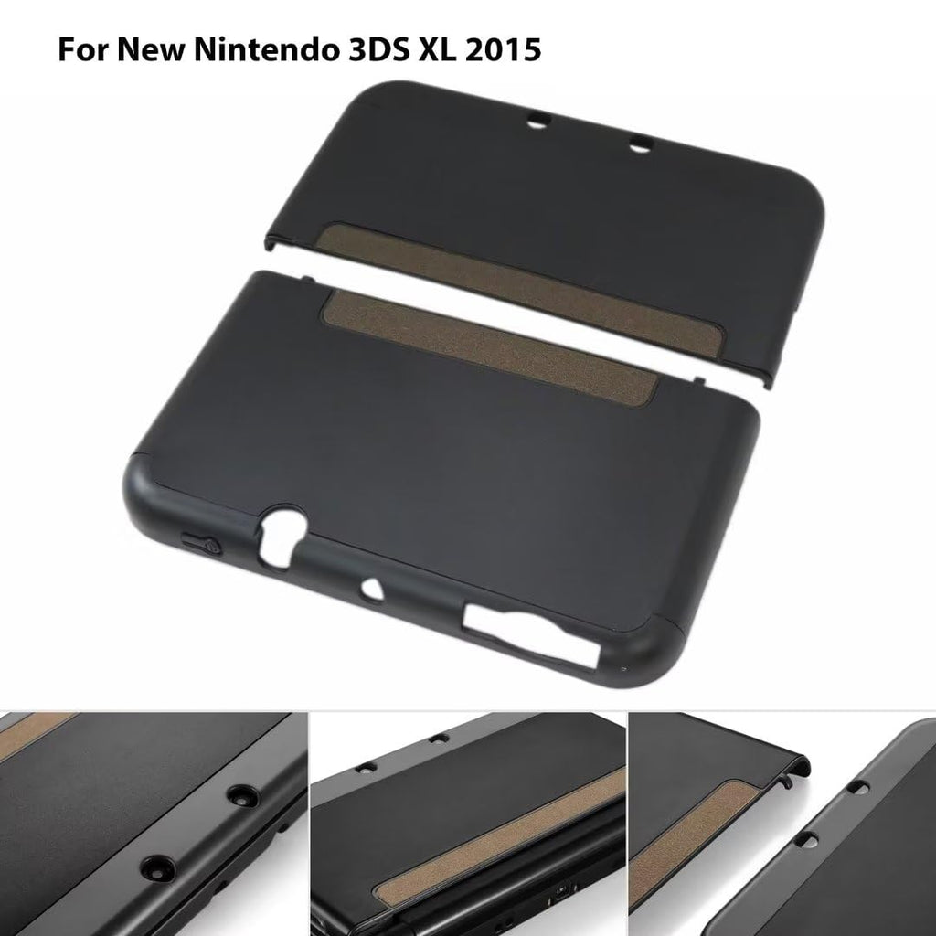 Hard Shell Protector Case Cover for Nintendo 3DS LL XL - Black S907