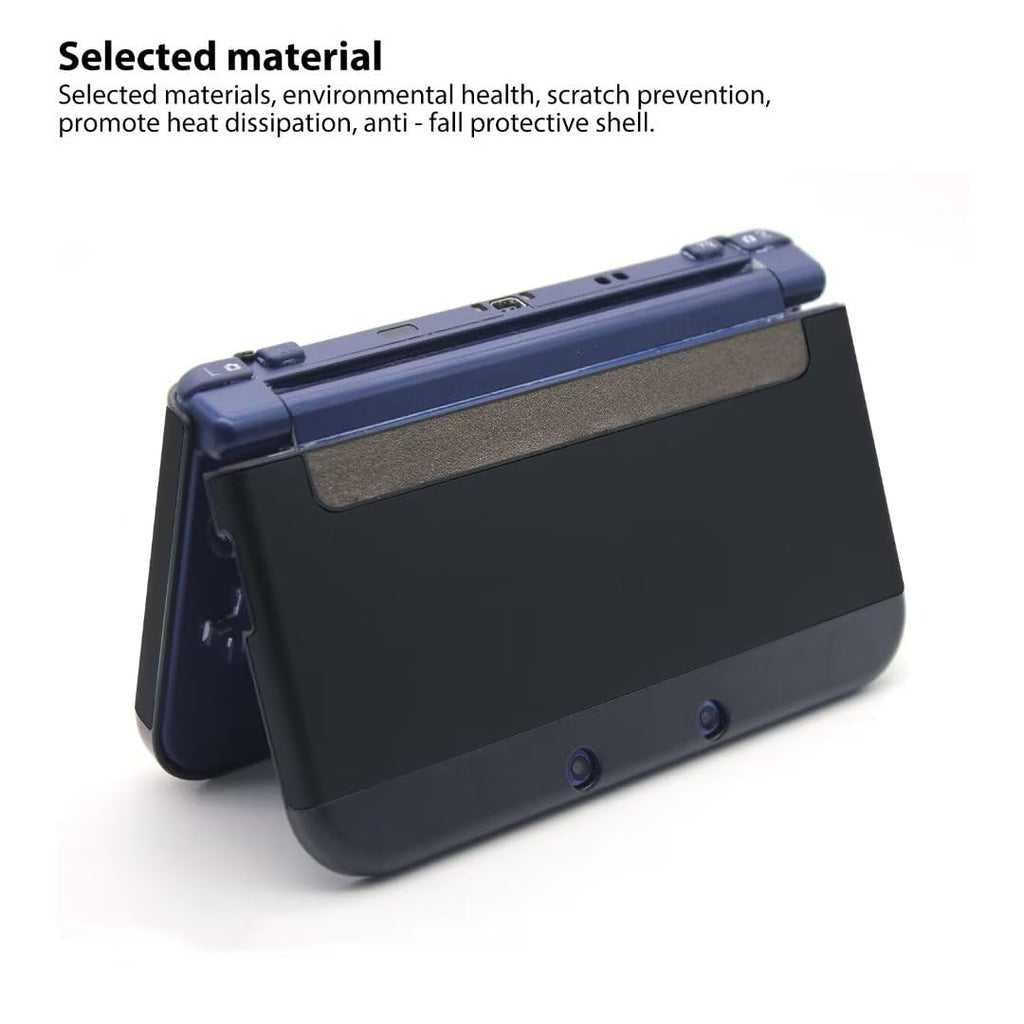 Hard Shell Protector Case Cover for Nintendo 3DS LL XL - Black S907