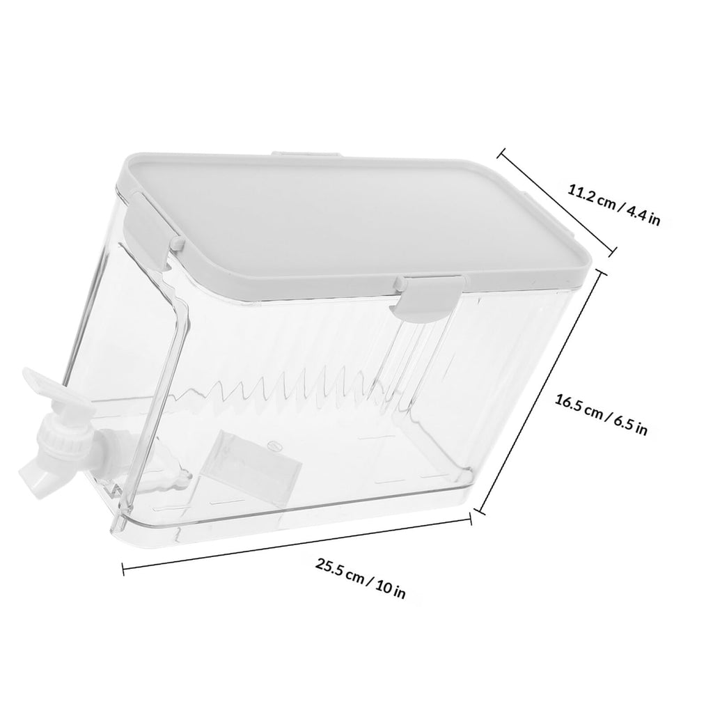 Refrigerator Water Jug with Faucet Large Capacity Beverage Dispenser V73679