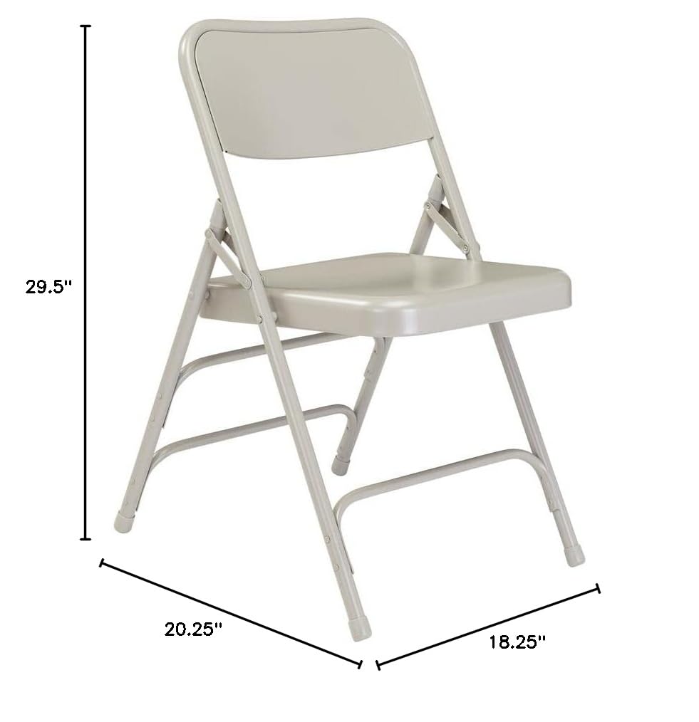 Grey All-Steel Chair 4 Pack T67262