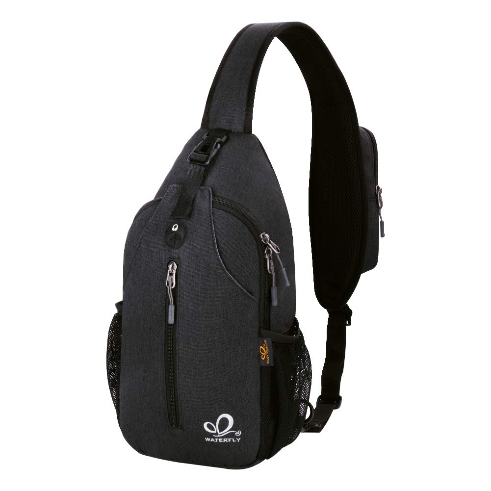 Black Crossbody Sling Bag R9142