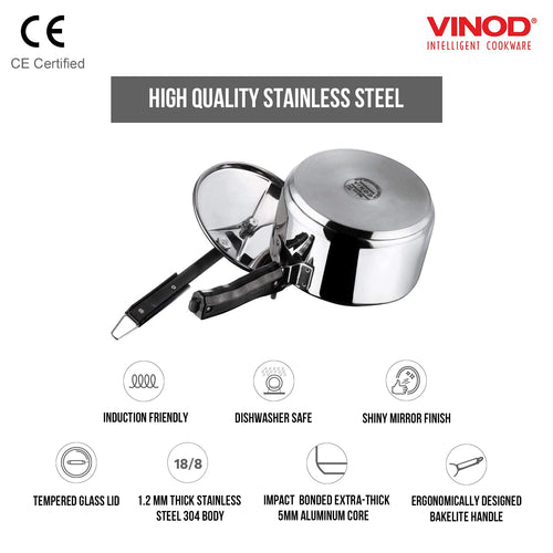 3 Liter Stainless Steel Pressure Cooker V611133