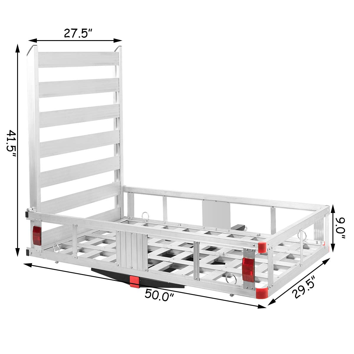 Aluminum Cargo Carrier with Ramp I2880