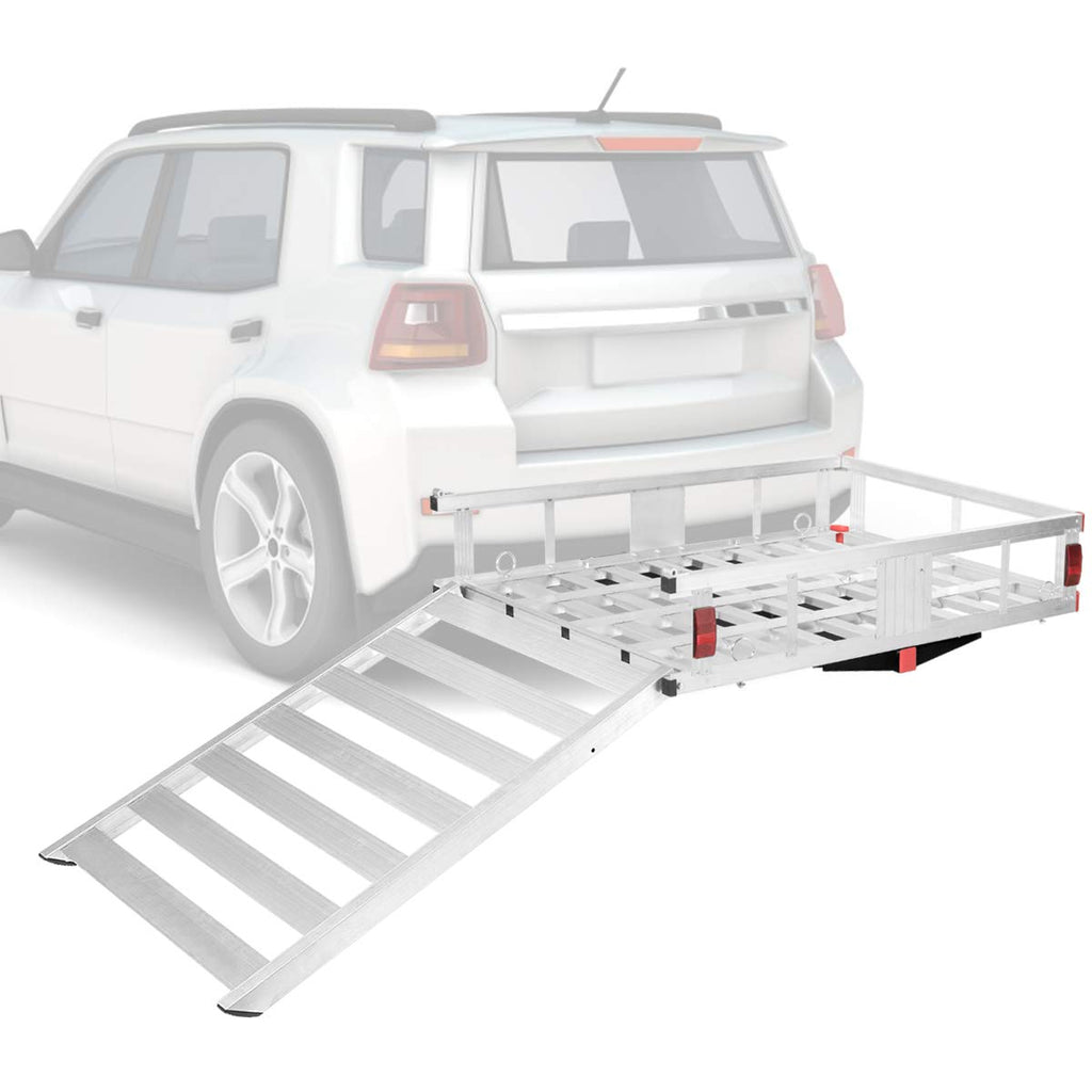 Aluminum Cargo Carrier with Ramp I2880