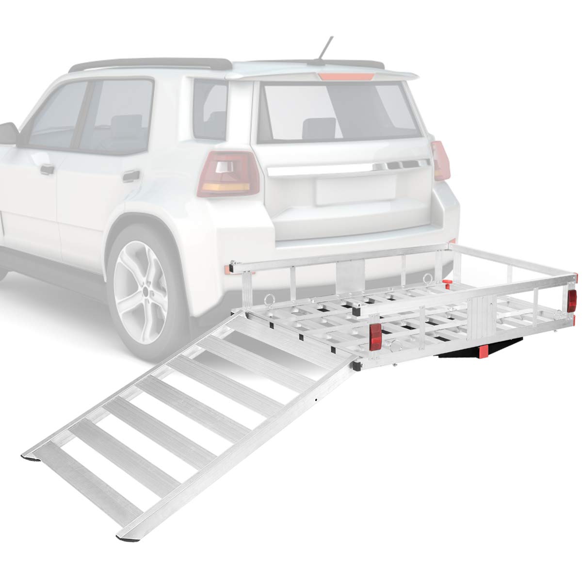 Aluminum Cargo Carrier with Ramp I2880