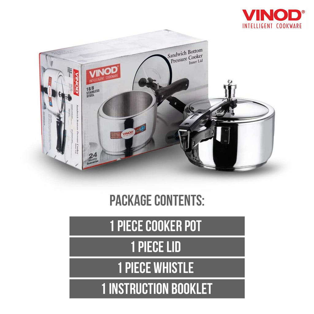 3 Liter Stainless Steel Pressure Cooker V611133