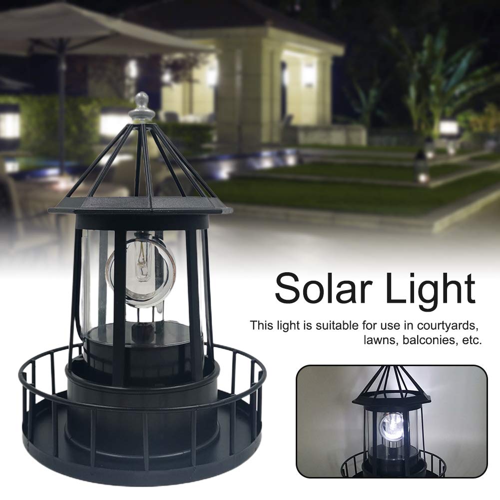 Solar Powered Rotating Garden Light X13293