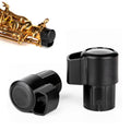 2 Pack Alto Saxophone End Cap Plug Plastic Replacement Parts Q546119