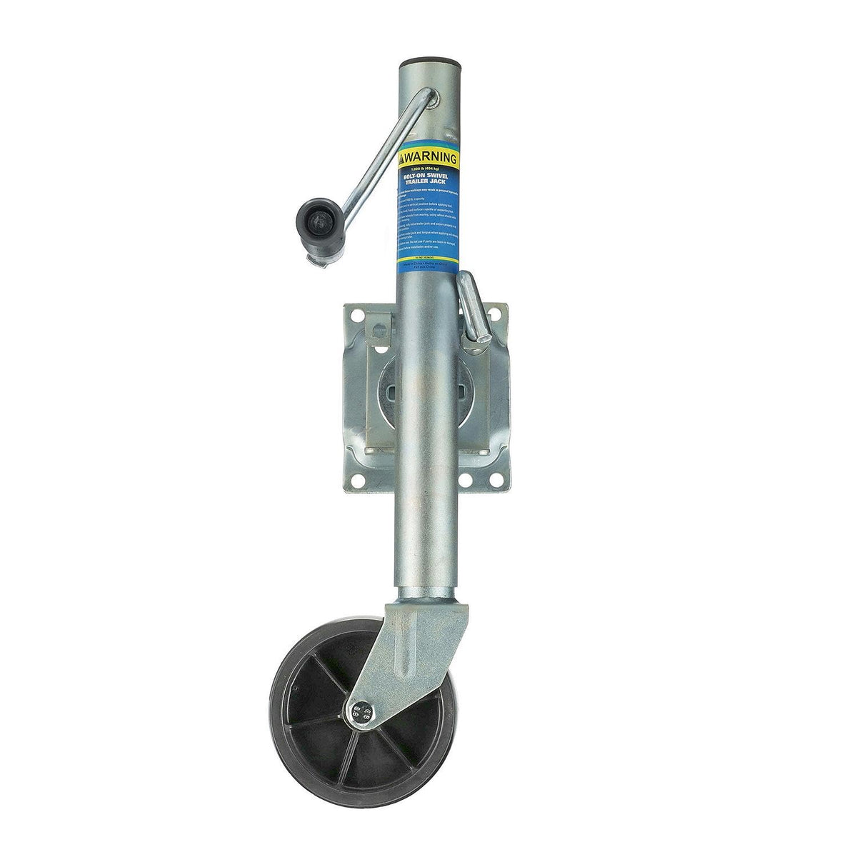 Fold Up Trailer Jack, 22-7/8 In., 1,000 Lbs R730607