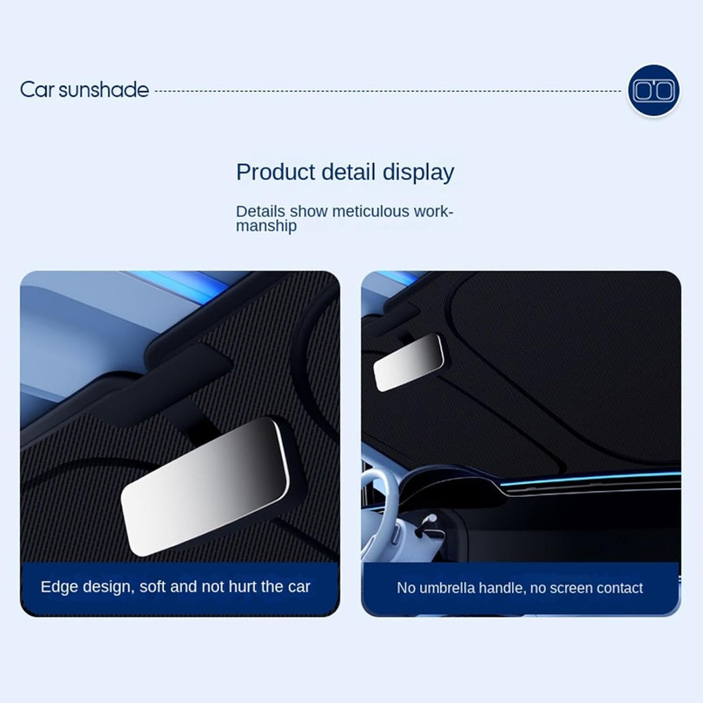 Car Windshield Sun Shade Graphene UV Protection I367951