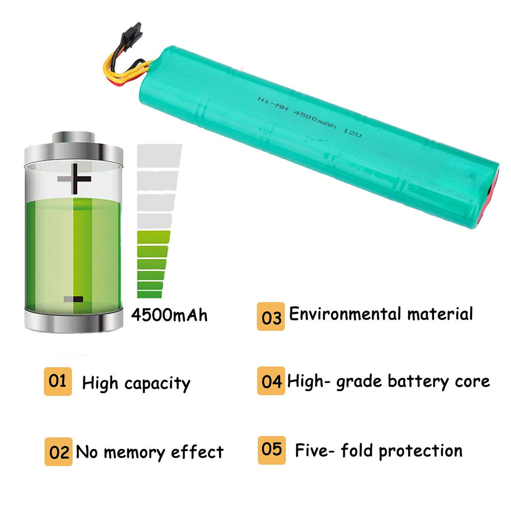 12V Ni-MH Rechargeable Vacuum Cleaner Battery Pack P691