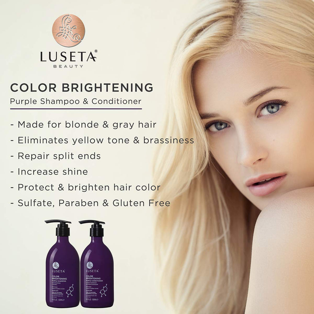 Purple Shampoo & Conditioner Set 16.9 oz Y39292