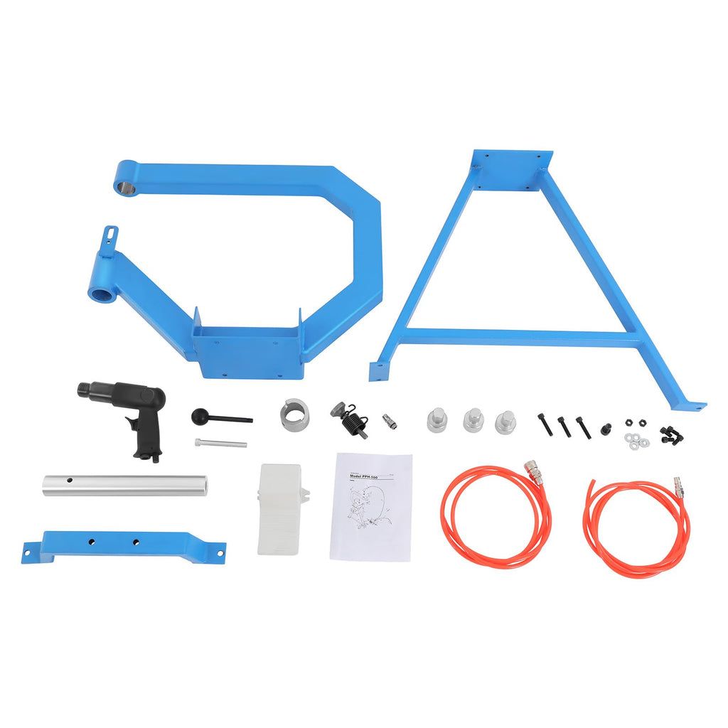 Pneumatic Planishing Hammer with Steel Frame Stand and Foot Pedal V8563