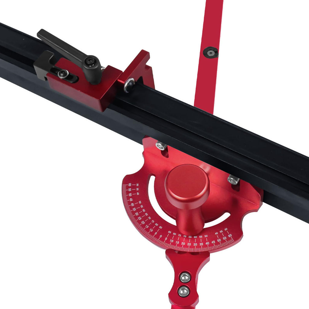 Miter Gauge with Miter Fence and 60 Degree Angled Ends O401