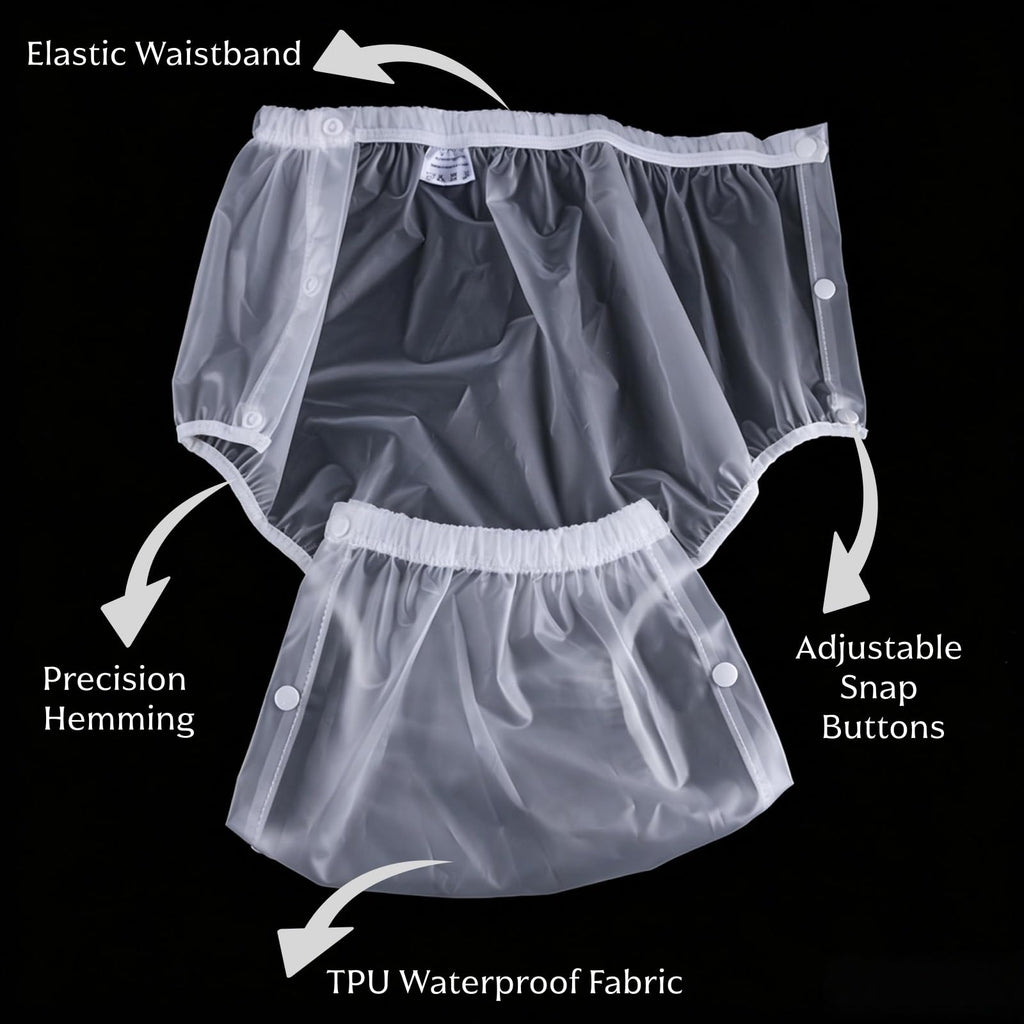 TPU Snap-on Washable Reusable Incontinence Pants V344