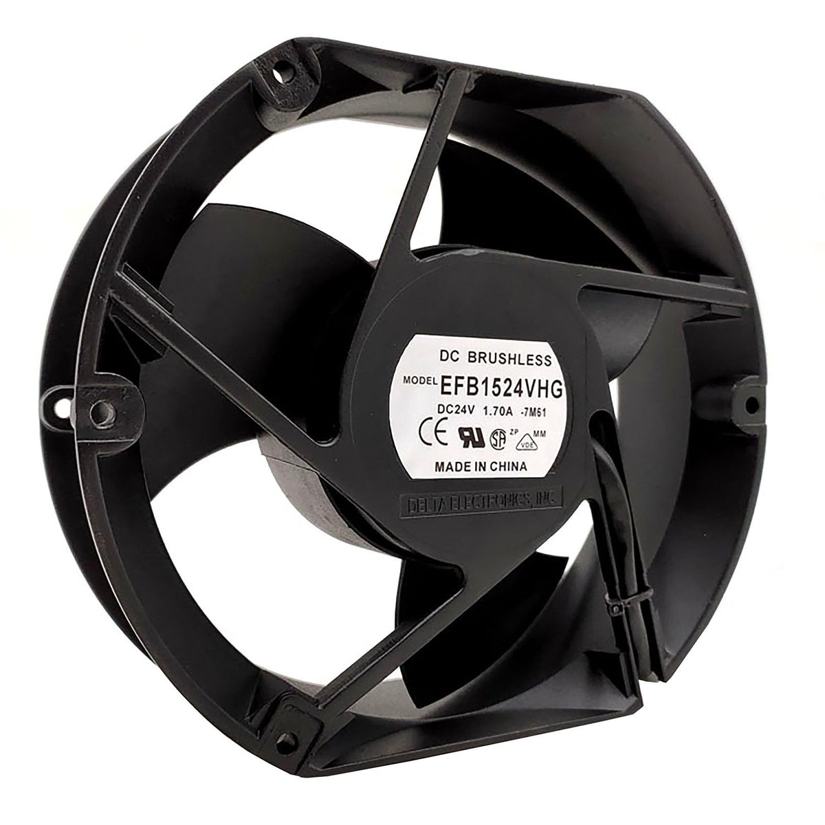 172mm x 150mm x 51mm 24V Cooling Fan T45590