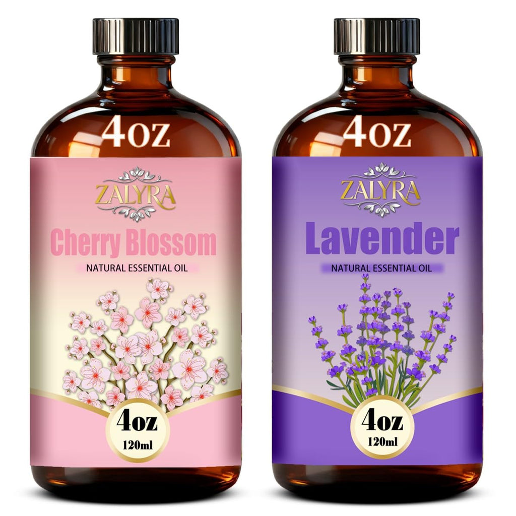 Cherry Blossom & Lavender Essential Oil 4 Fl Oz + 0.33 Fl Oz F45823