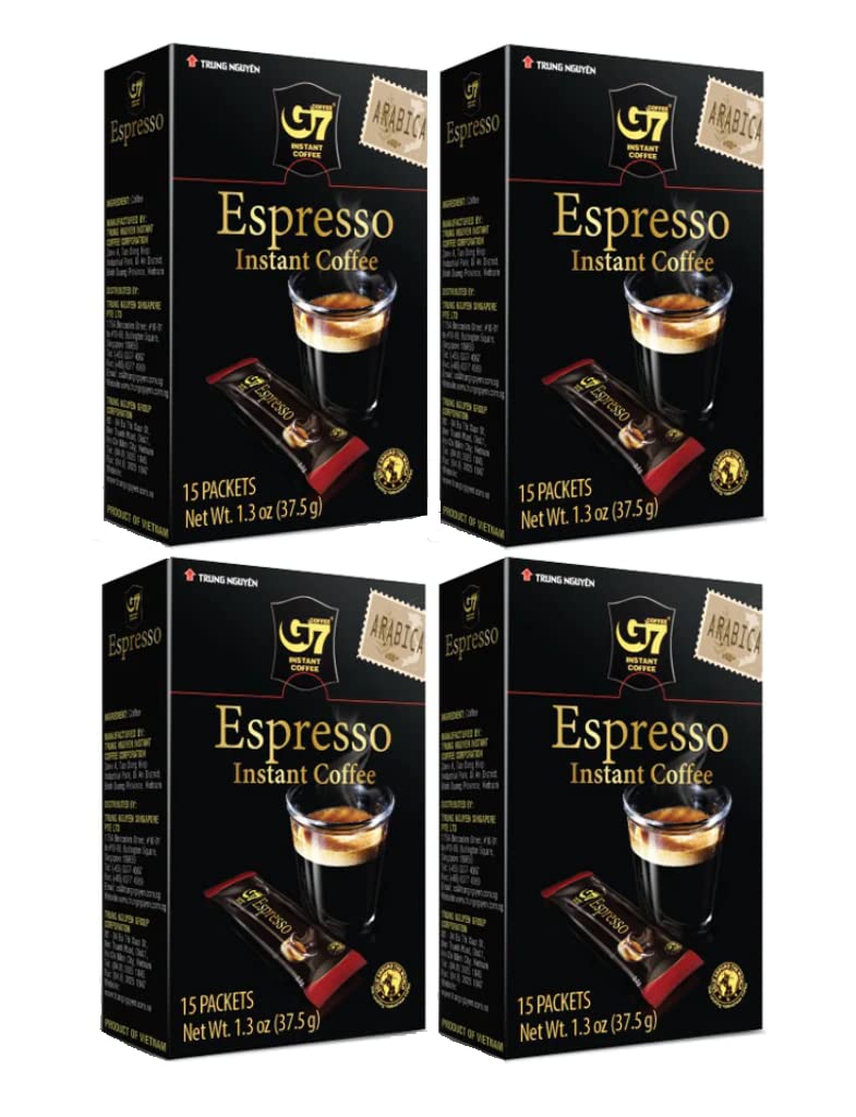 Instant Arabica Coffee 15 Packets 4-Pack W80469