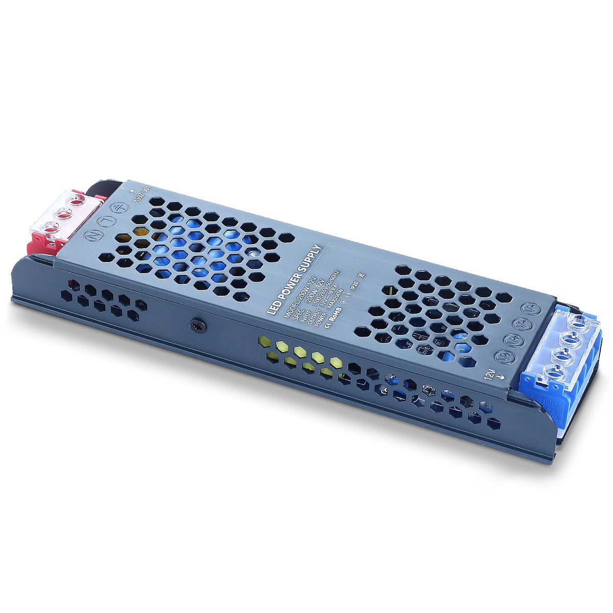12V 200W Ultra Slim LED Power Supply K875