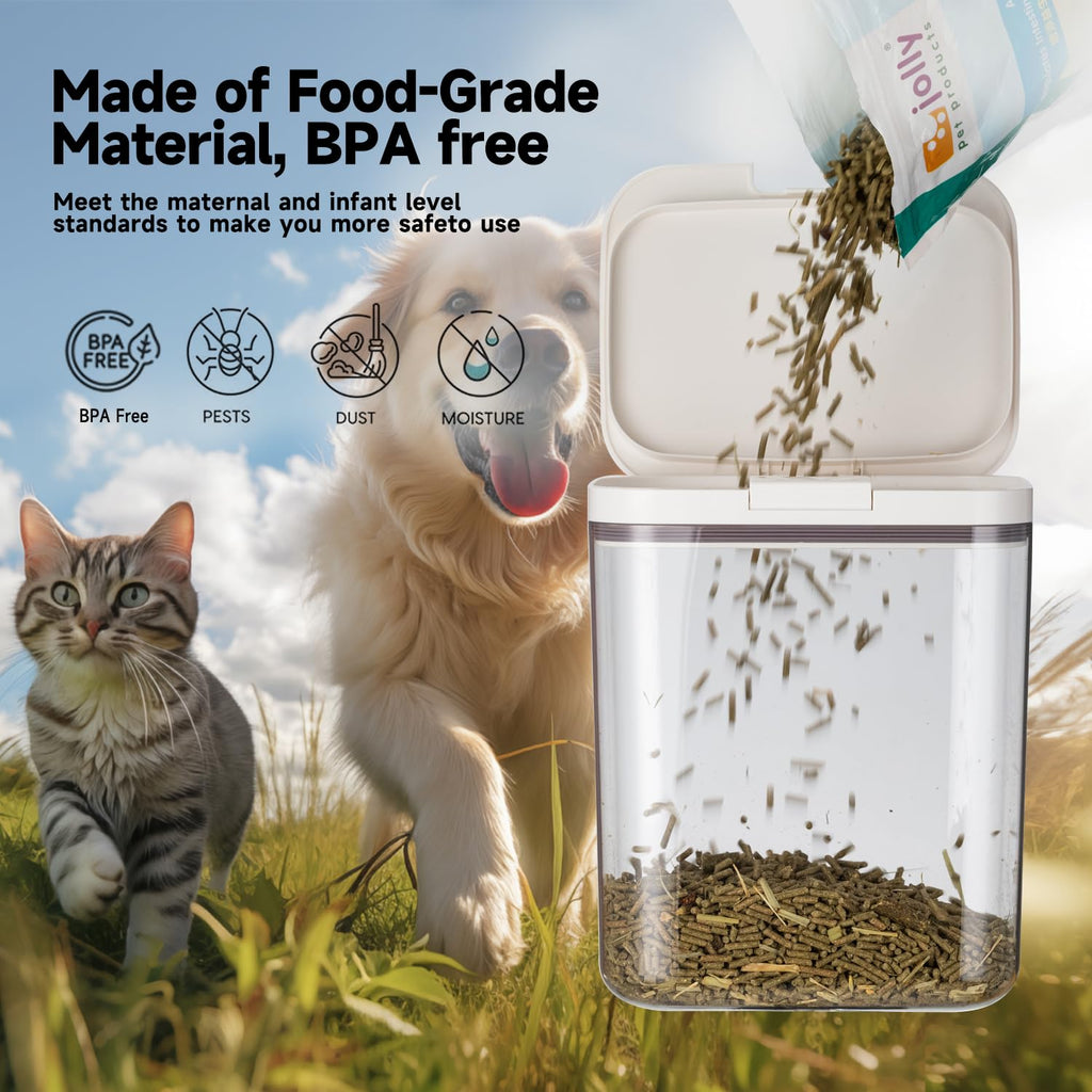 5 lbs Airtight Pet Food Storage Container with Lid N537
