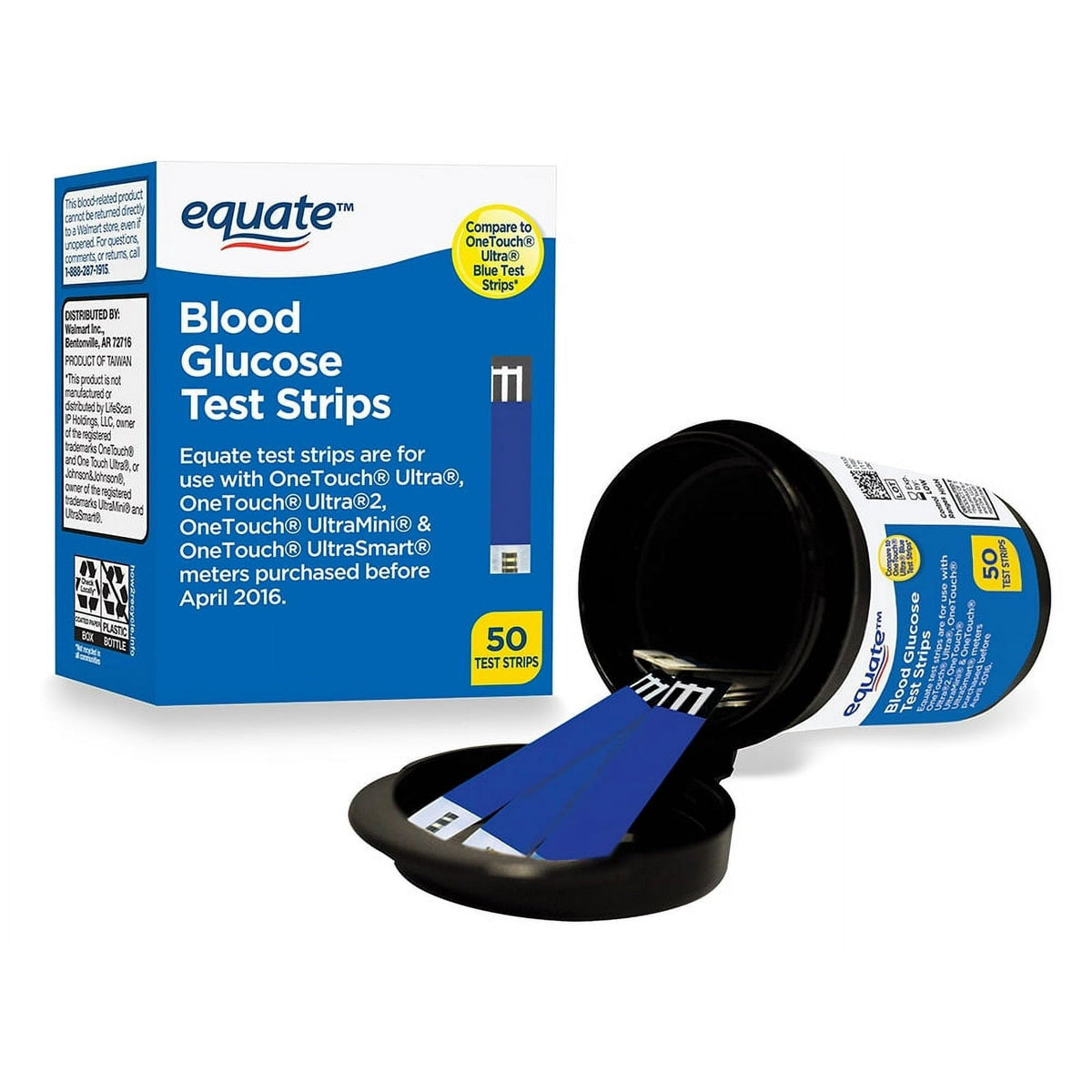 Blood Sugar Test Strips 50ct I71082