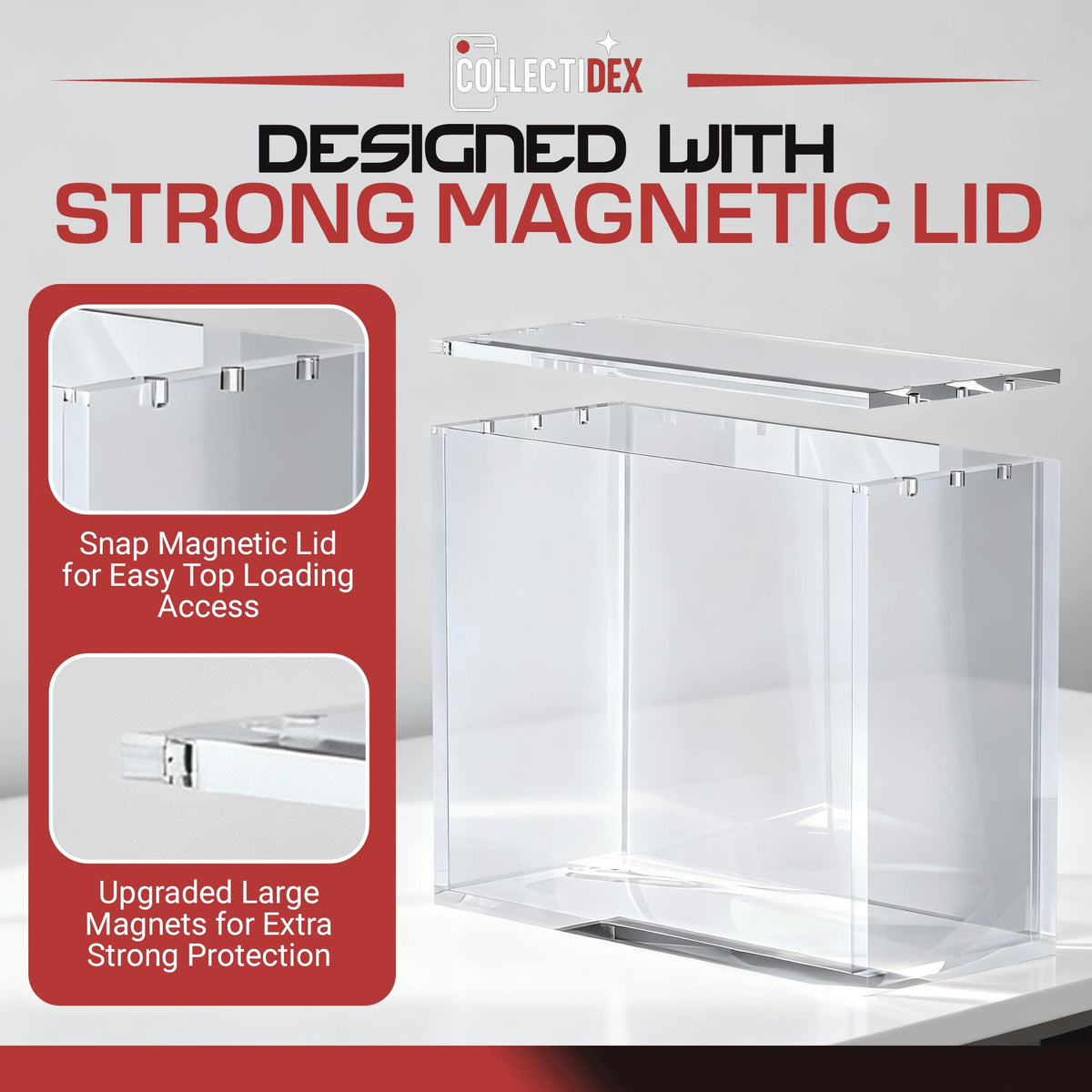 Acrylic Case Protector with Magnet Lid H356