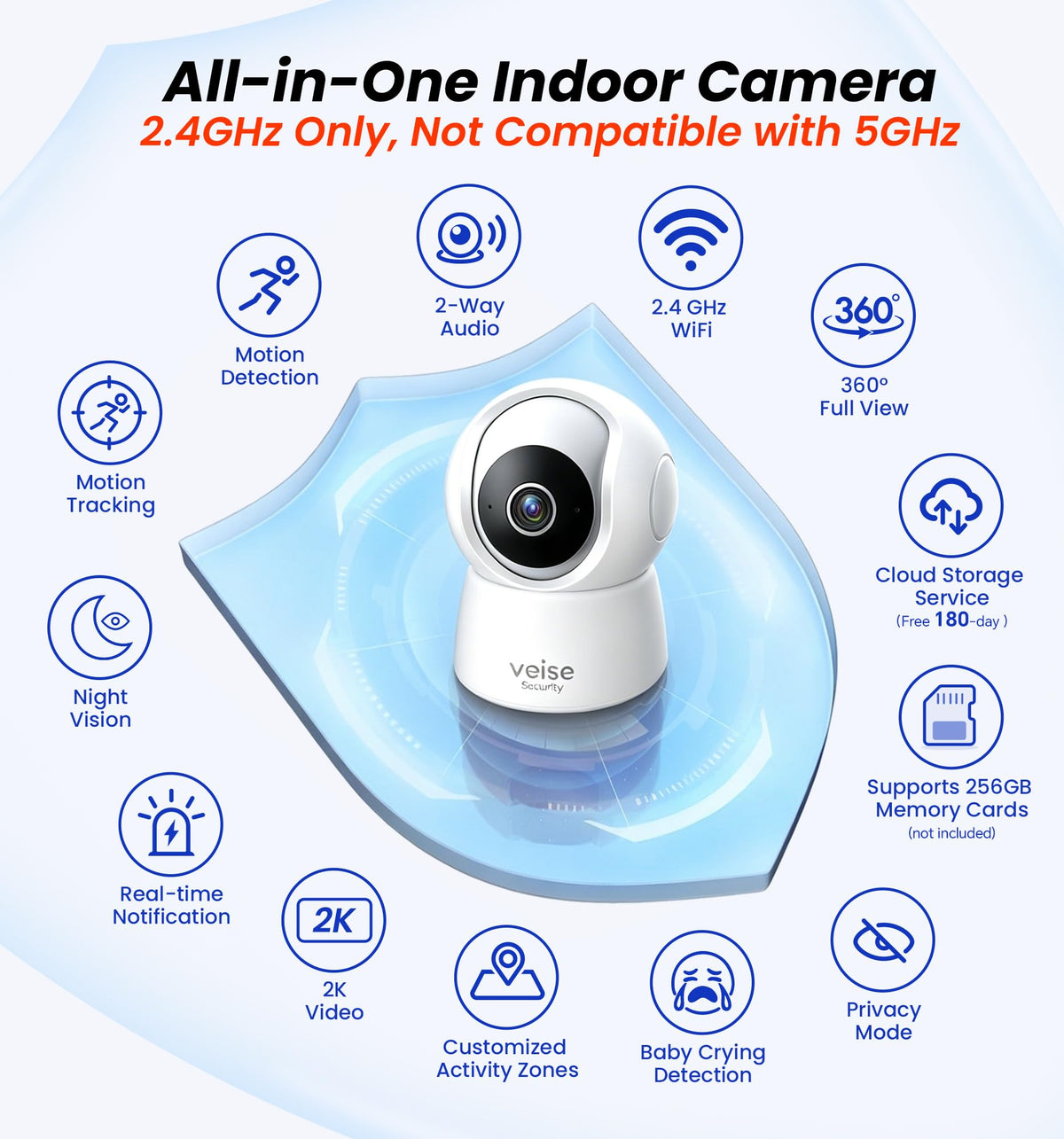 2K Indoor Camera E3798