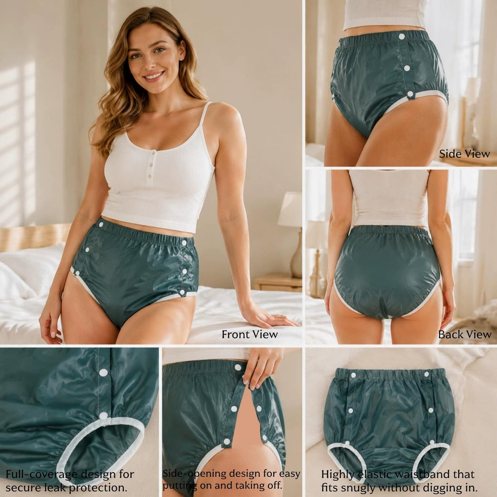 TPU Snap-on Washable Reusable Incontinence Pants V344