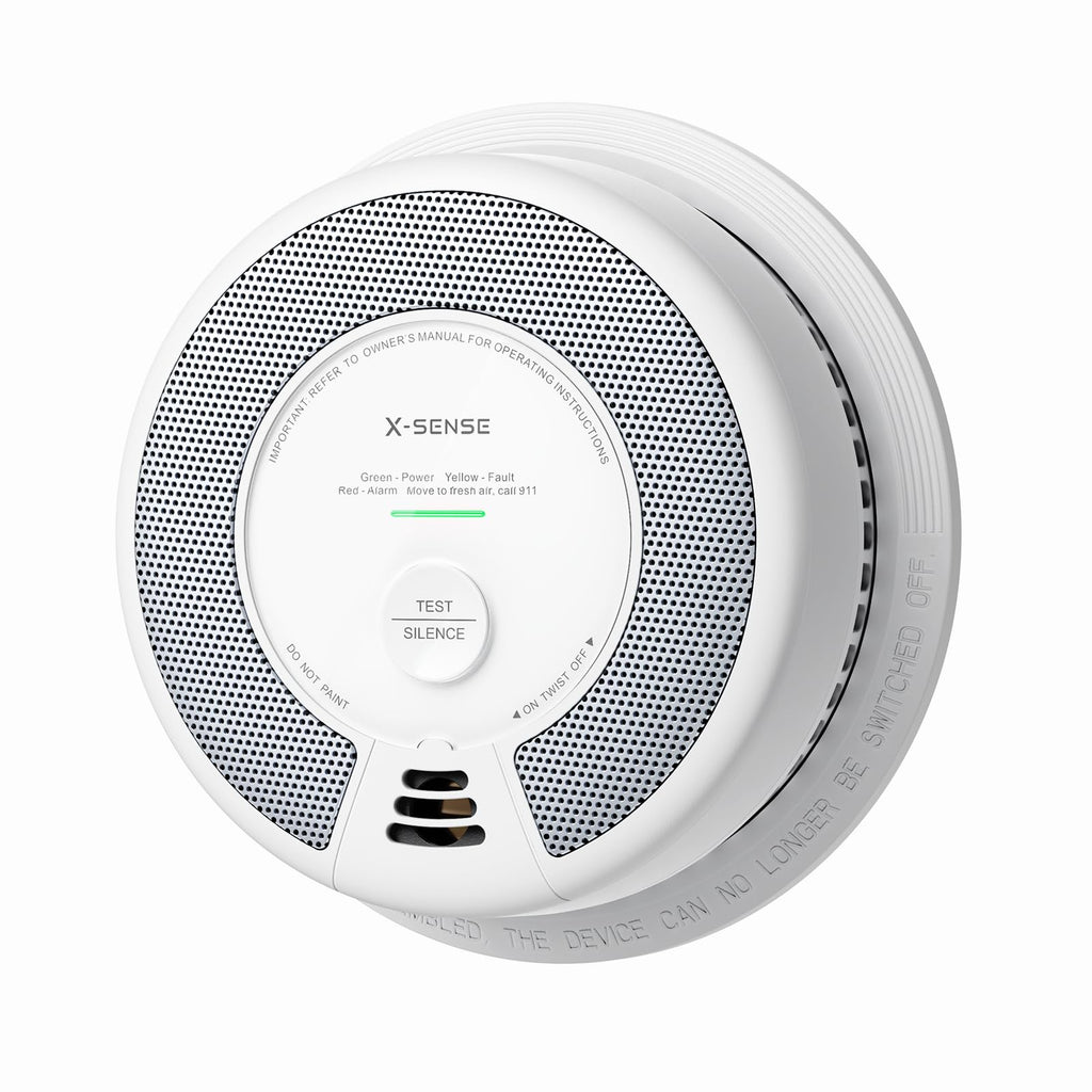 Wireless Interconnected Smoke and Carbon Monoxide Alarm 1-Pack and 3-Pack Q742