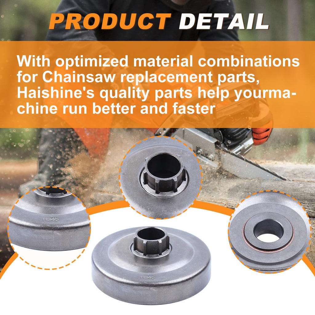 7T Clutch Drum Sprocket Rim Needle Bearing Kit Chainsaw M34379