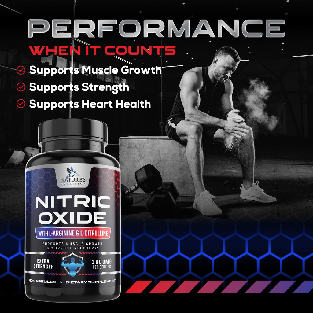 Nitric Oxide Booster 60 Capsules G2403
