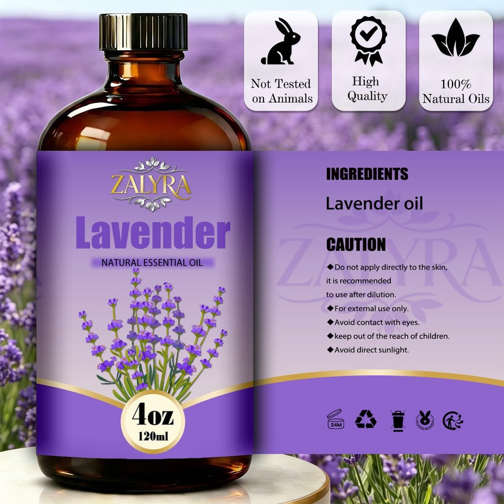 Cherry Blossom & Lavender Essential Oil 4 Fl Oz + 0.33 Fl Oz F45823