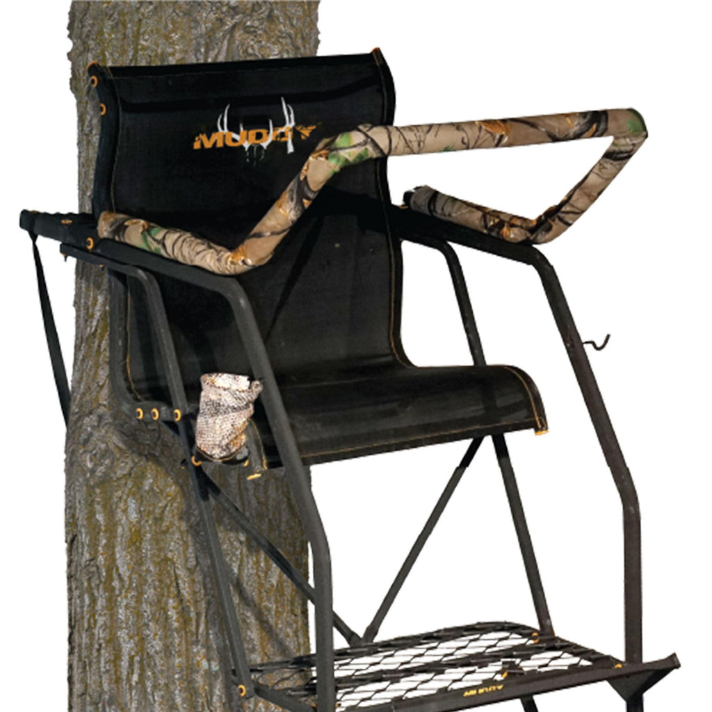 1 Person 21 Foot Climbing Tree Stand with Lumbar Seat F53062