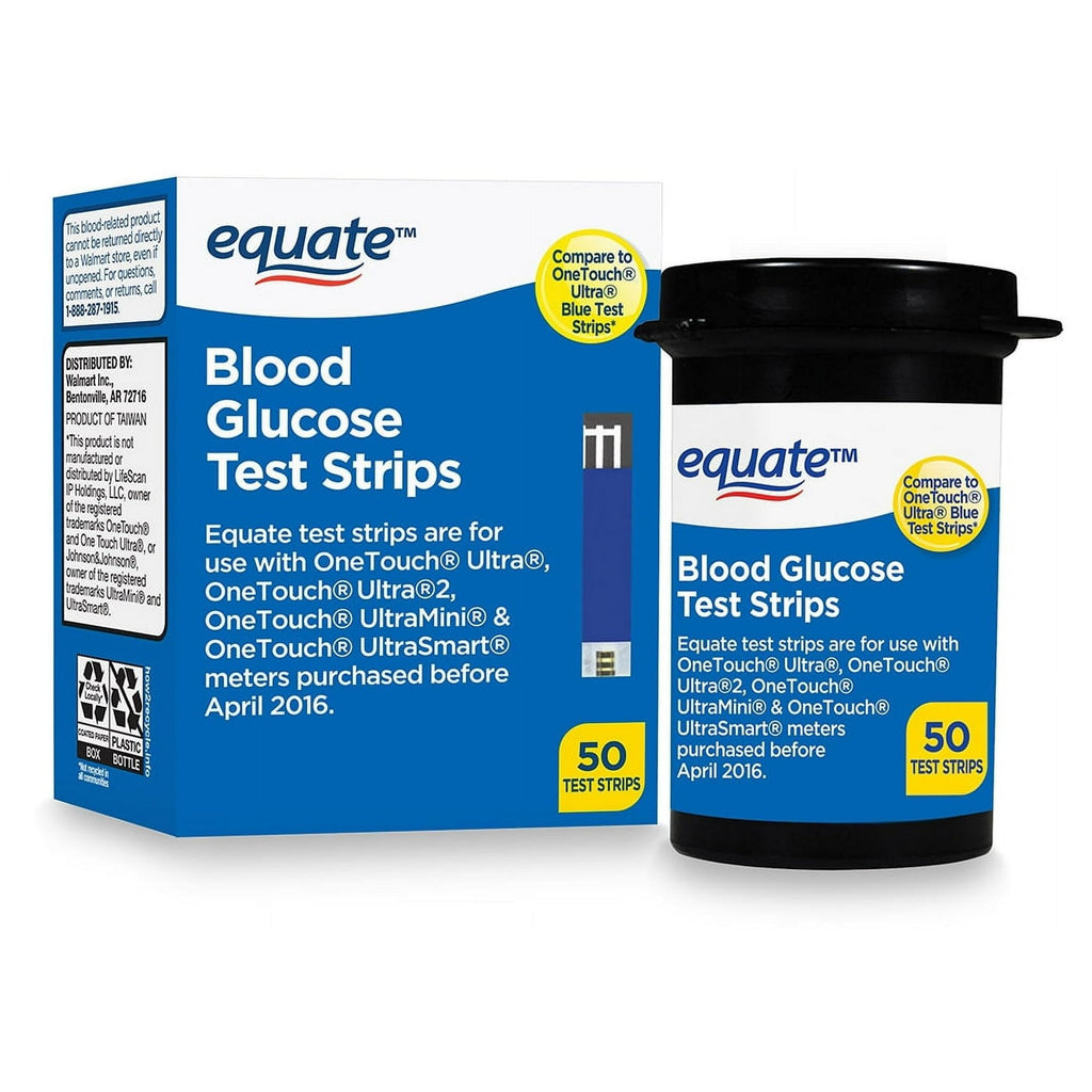 Blood Sugar Test Strips 50ct I71082