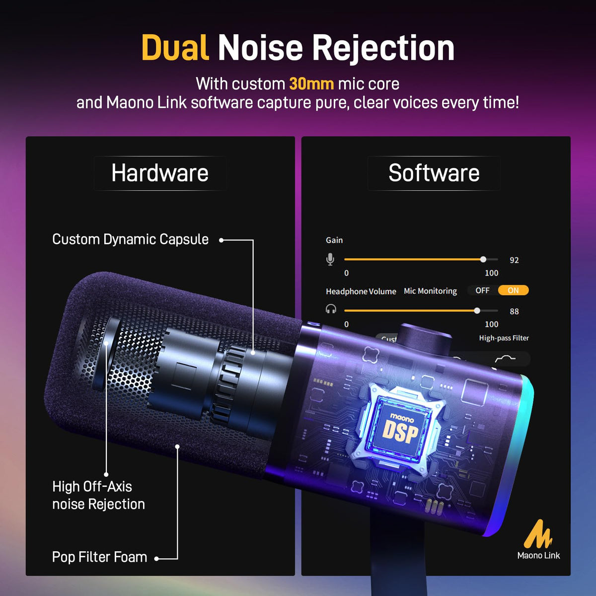 XLR USB Dynamic Gaming Microphone N544