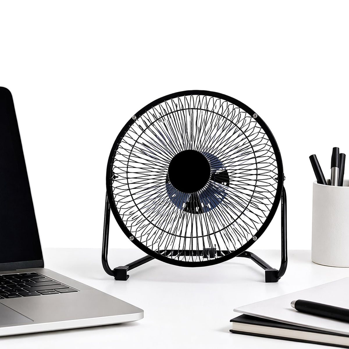 8 Inch 3-Speed High Velocity Metal Floor Fan J4337