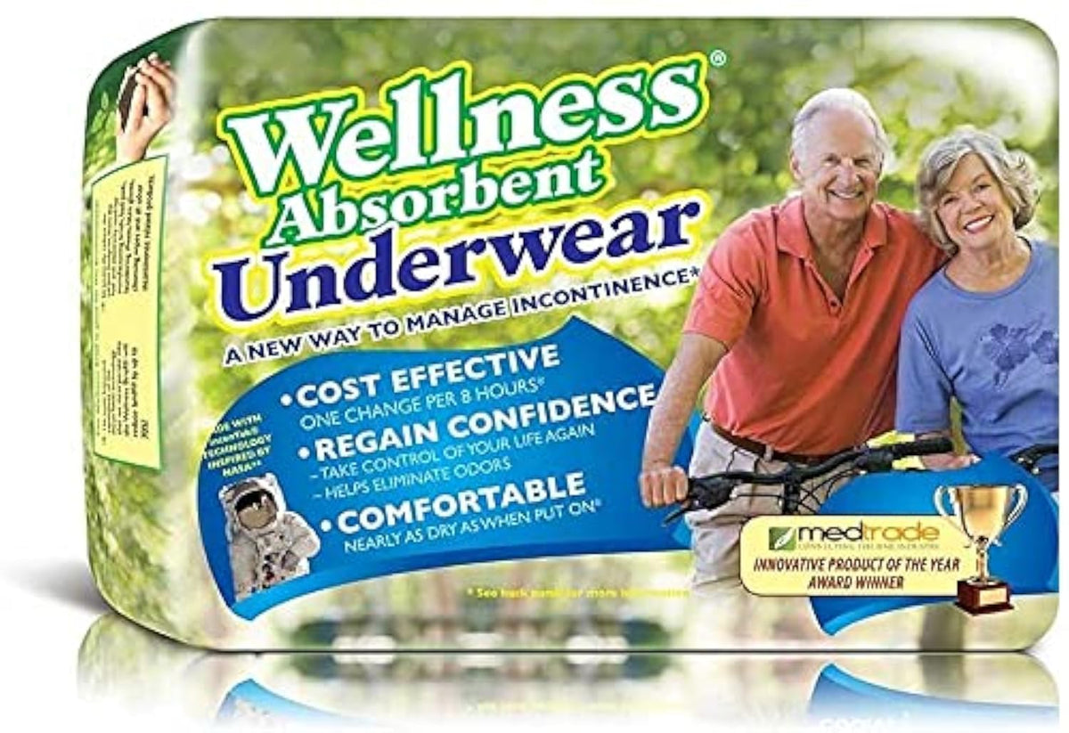 Absorbent Underwear Size X-Large 12 Count E27237