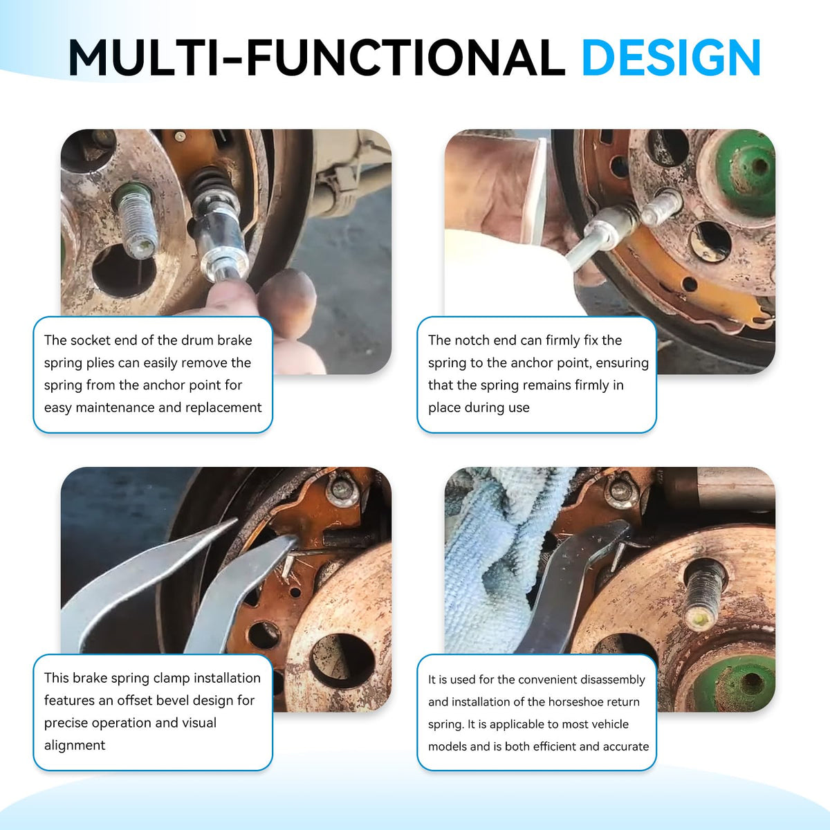 Drum Brake Spring Pliers Tool Set X519