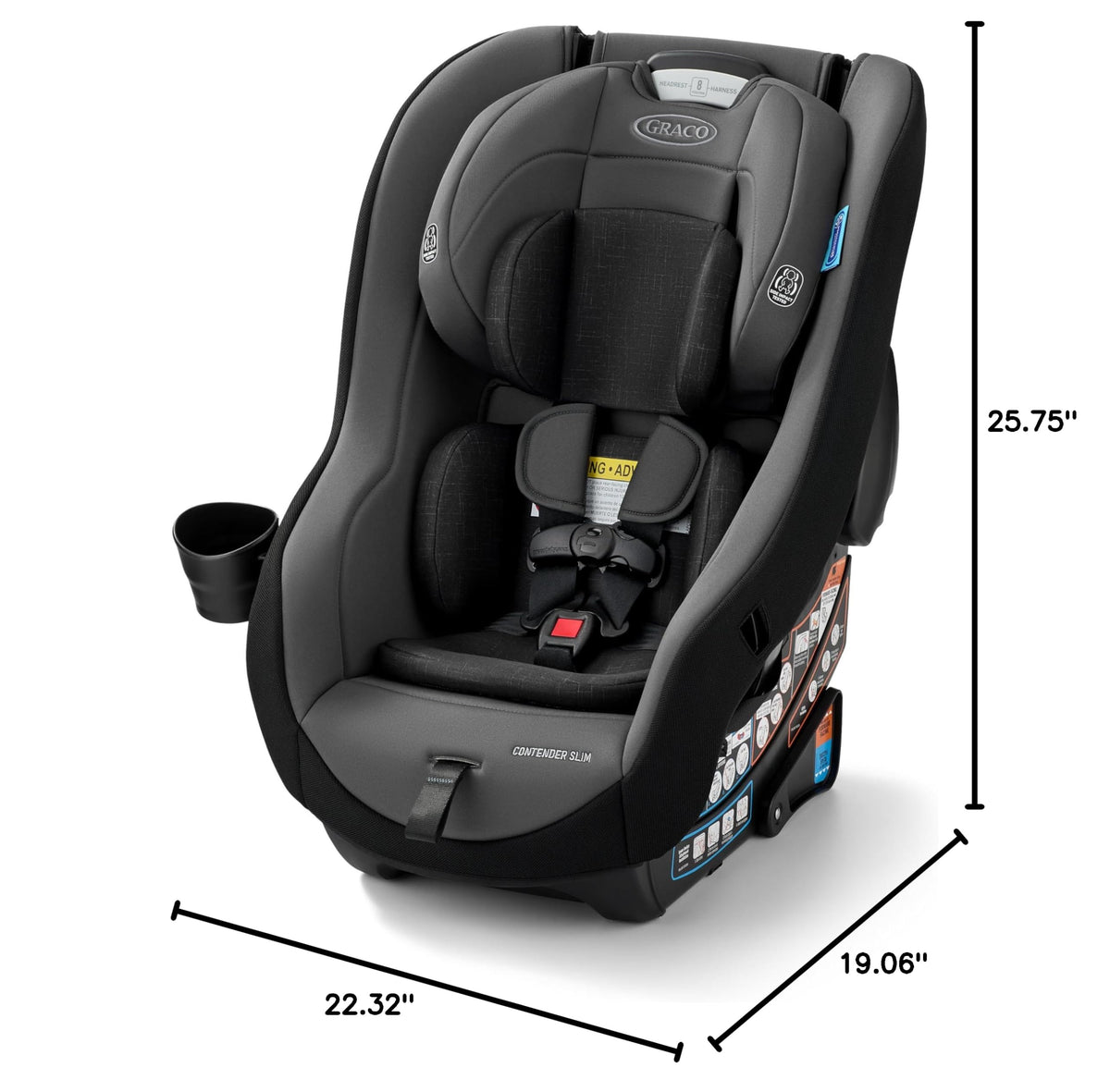 Slim Convertible Car Seat O7360