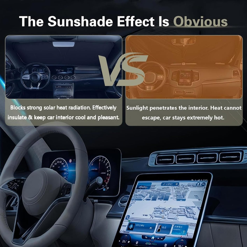 Car Windshield Sun Shade Graphene UV Protection I367951