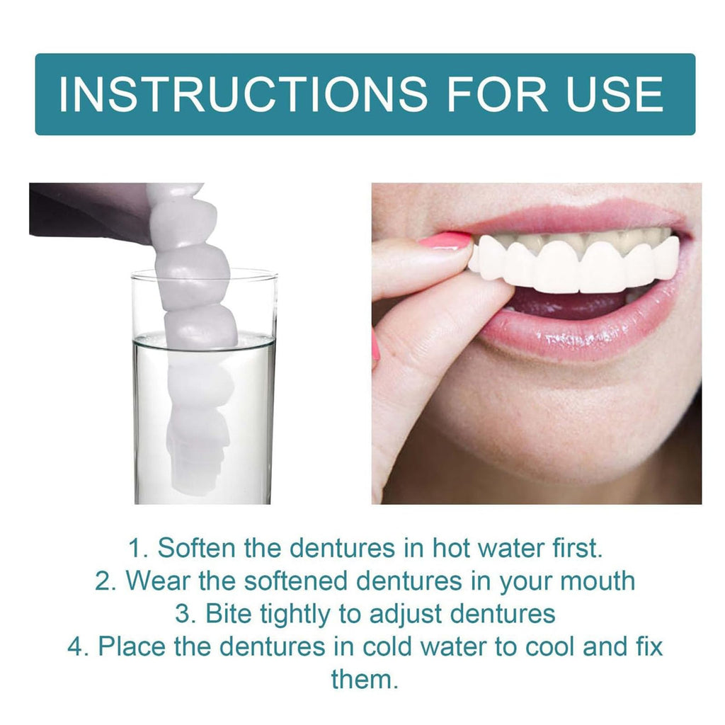 Clip on Veneers Silicone Kit for Both Upper and Lower (3Set) W6955