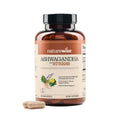 Ashwagandha with KSM-66 Extract GABA L-Theanine Rhodiola Rosea 60 Capsules M953
