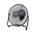 9 inch 3 Speed Metal Floor or Table Fan with Carry Handle X144
