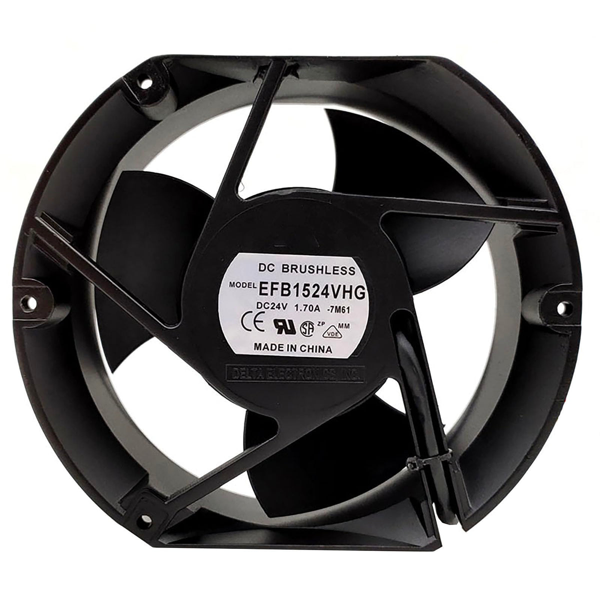 172mm x 150mm x 51mm 24V Cooling Fan T45590