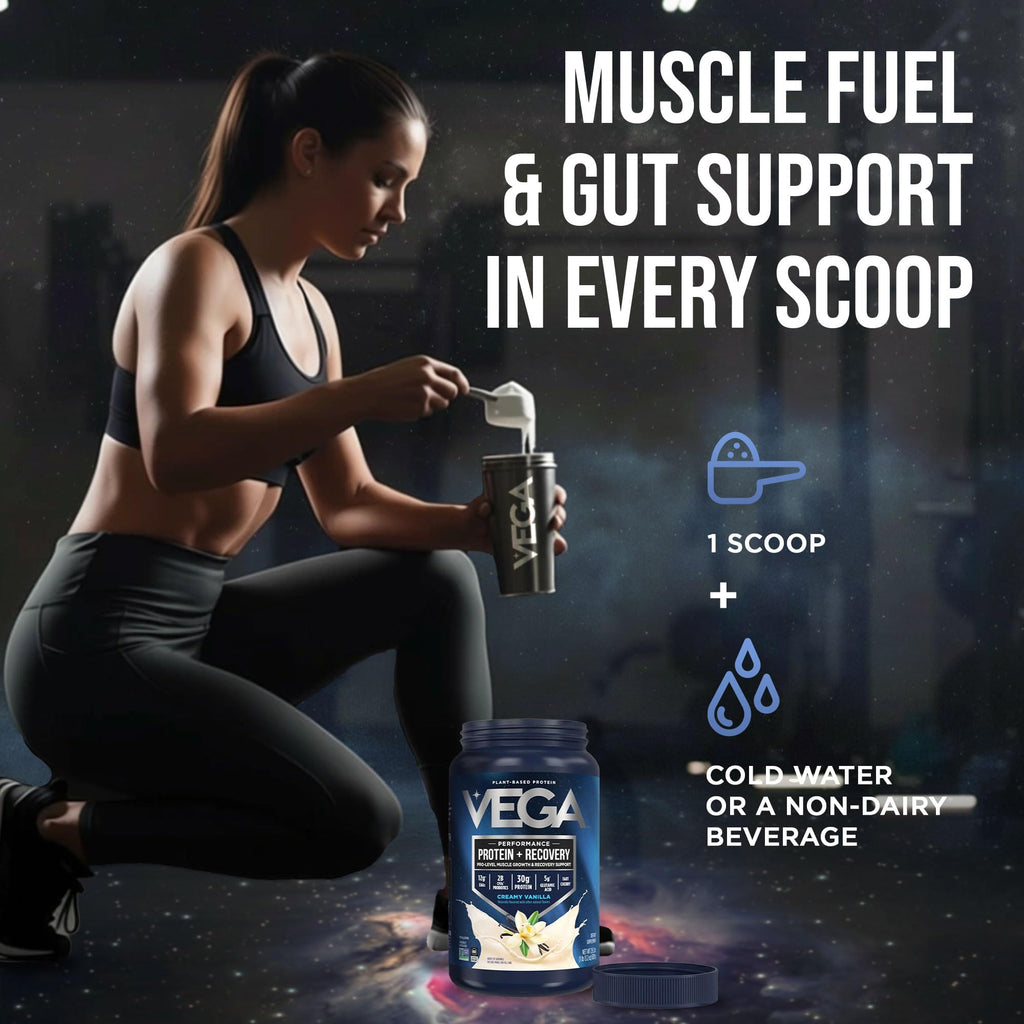 Vanilla Vegan Protein Powder 28.8 oz G712145