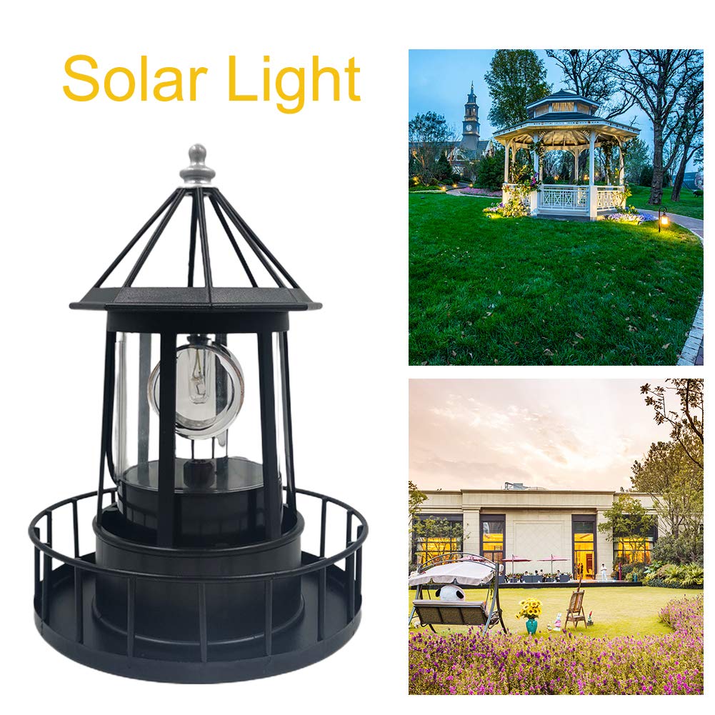 Solar Powered Rotating Garden Light X13293